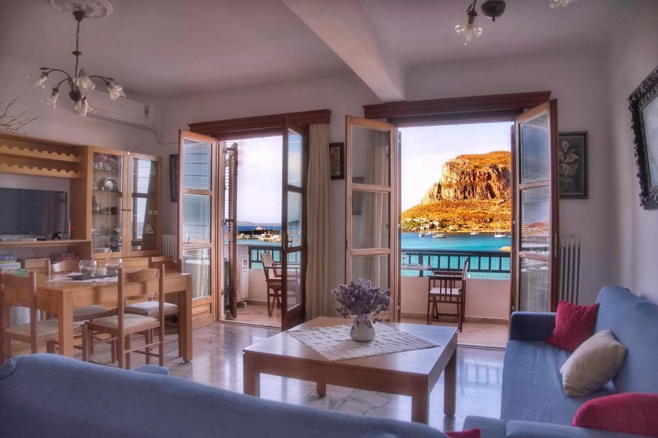 莫奈姆瓦夏Matroni'S House - 2Ος Όροφος, Ιδιόκτητο Σπίτι公寓 外观 照片