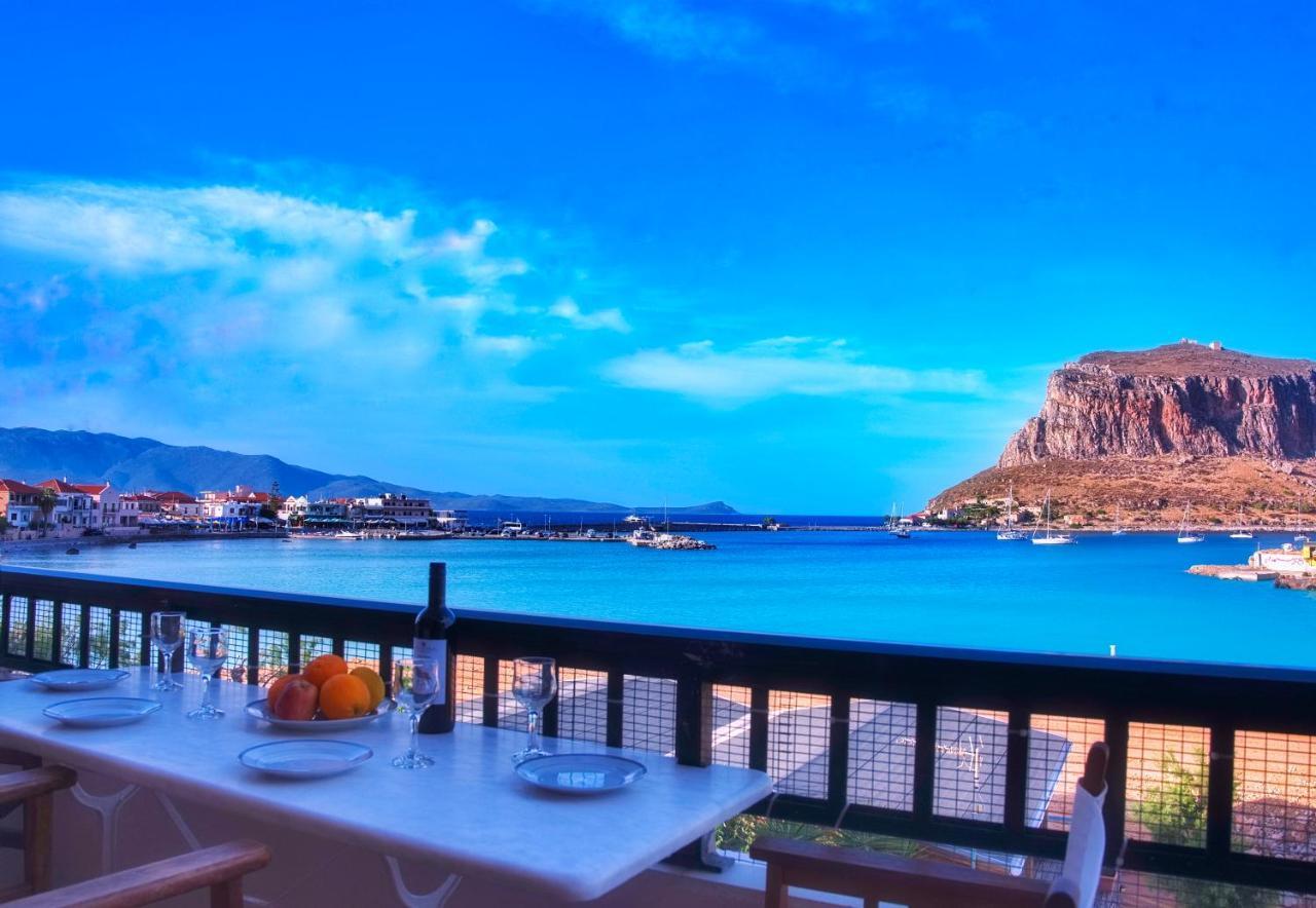 莫奈姆瓦夏Matroni'S House - 2Ος Όροφος, Ιδιόκτητο Σπίτι公寓 外观 照片